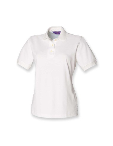HEN-H121-Ladies Classic Cotton Piqué Polo Shirt